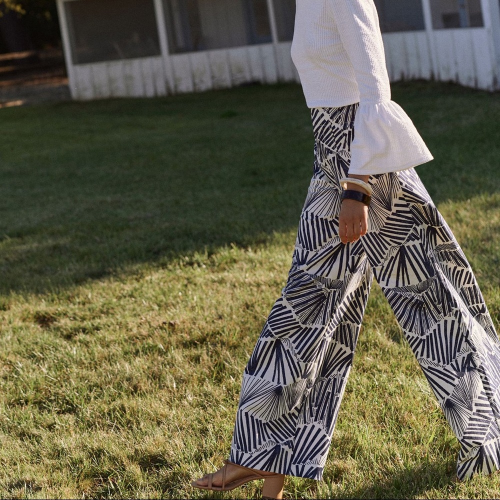Anthropology Kirstie Wide-Leg Pants